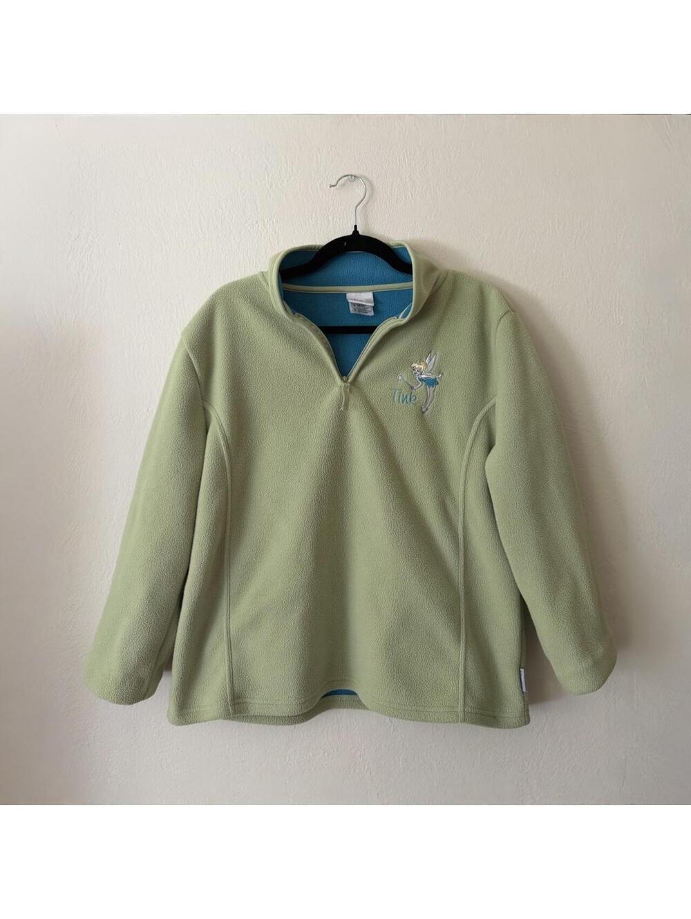 Tinkerbell quarter zip fleece